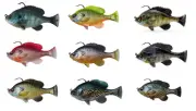 Savage Gear 3" Pulse Tail RTF Bluegill Swimbait - Choice of Colors