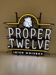 Proper Twelve LED Bar light Connor Mcgregor Irish Whiskey led sign