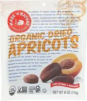 Made In Nature Organic Dried & Unsulfured Apricots, 6 oz