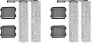 4X Replacement Main Roller Brush HEPA Filter Compatible for Tineco Floor ONE S5 Cordless Wet Dry Vacuum Cleaner Accessories