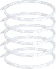 5Pcs 6mm Width Celluloid White Pearl Guitar Binding Purfling for Acoustic Guitar
