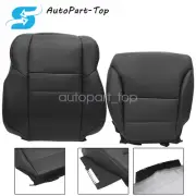 For 2012-2016 Honda CR-V Passenger Bottom&Top Replacement Seat Cover Leather BLK