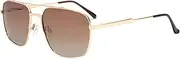 [LEE COOPER] Designer Polarized Square Sunglasses for Smart Men