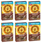 Post Honey Bunches of Oats Chocolate Cereal, Whole Grain Real Chocolate 6-Pack