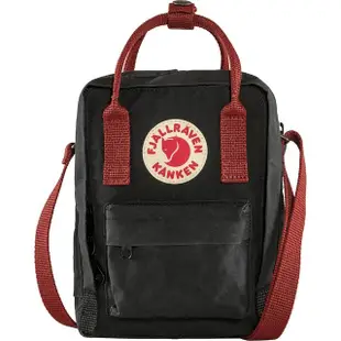 【Fjallraven】Kanken Sling 隨身袋 550黑 550-326黑/公牛紅(FR23797-550 FR23797-550-326)