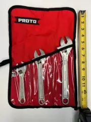 PROTO 3PC ADJUSTABLE WRENCH SET JCUS5385032 USA MADE