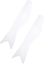 CORHAD 2Pcs DIY Blank Japanese Carp Windsock Decor Creative Graffiti Carp Streamer Fish Windsock for Indoor Outdoor Use Lightweight and Fun Activity