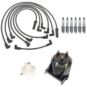 ACDelco Ignition Kit Distributor Rotor Cap Wire Spark Plugs Gap .045 for C1500
