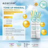 在飛比找蝦皮購物優惠-AZARINE TONE UP MINERAL SUNSCR