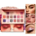 18 Color Glitter Shimmer Eyeshadow Palette Makeup Mineral Nude Eyeshadow Pallete