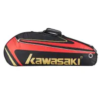 在飛比找蝦皮購物優惠-🍓韓可可🍓川崎 KAWASAKI羽毛球拍包單肩背包網球包男女