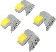Cyclone Scrubbing Brush, Cyclonic Scrubbing Brushes Plastic Rubber Cyclonic Brush Swimming Pool Scrubbing R0714400 for Zodiac Mx8 Mx6 Cleaner R0714400
