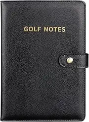 Ghjkldha Golf Score Book, Data and Scoring Book, Compact Pocket , Long Lasting Record Keeper for Green Field Tracking, Putting, Practice Tournaments, Outdoor Play, Black