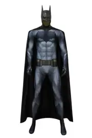 Batman Superman Justice Bruce Wayne Printed Jumpsuit Costume Cosplay Halloween