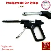 Implant Intraligamental Syringe Gun Syringe Anesthetic Pistol 1.8ml Lab Tool CE
