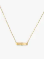 ribbon bow mini pendant