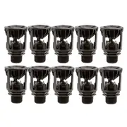 10x Wobble Tee Pro Water Efficient Head Top Only Sprinkler Aust Made 2520609