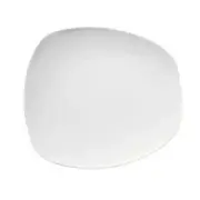 Oneida L5750000150C Luzerne Stage Warm White 10.375" x 9.5" Porcelain Plate