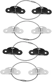 UPKOCH 1 Set Tip Furniture Anchors Kit for Proofing Durable Straps with Screws for Securing Bookcases and Cabinets Easy Installation Includes Anchors