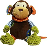 Rosewood 39148 Chubleez Mitchell Monkey Plush Dog Toy