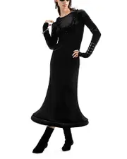 Emporio Armani Domed Hem Dress