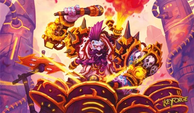 KeyForge: Drummernaut Playmat