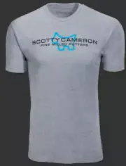 Supa Dupa SOFT Scotty Cameron T-Shirt Scotty Blue Dog Dark Heather Gray 2XL