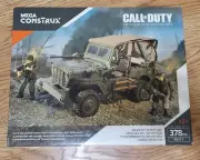 Mega Bloks Construx Infantry Scout Car Call of Duty FDY77 World War II Jeep