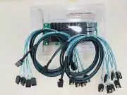 Lenovo 430-16i 9400-16i 12Gb/s NVMe IT Tri-Mode HBA PCIe +4*SFF-8643 SATA Cable
