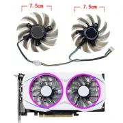 Replacement Graphics Card Cooling fan Cooler for ASUS GTX1050 1050ti RX460 DUAL