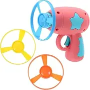 1Pcs Cat Fetch Toy with Colorful Flying Propellers Set, Cat Playing Tracking Interactive Toys for Kitten Chasing Training