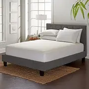 STYLINEN Single Tencel Eucalyptus Mattress Protector - Waterproof Breathable Cooling Cover Protects Against Moisture, Spills, Stains - Noiseless, Machine Washable, Fits 40cm Bed (Single)