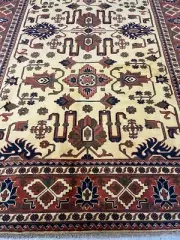 Oriental Persian Hand made Knotted Wool Rug Carpet Floor Afghan 205x300
