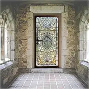 Door Stickers DIY Door Wall Stickers Home Decor Living Room Vinyl Mural Peel & Stick Waterproof Wallpaper (Size : 77x200cm)