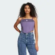 Adidas Originals X Ksenia Schnaider Denim Corset Purple Women's Size 14 IY7833