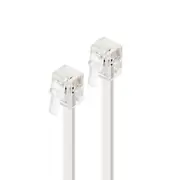 Alogic RJ12-20 20m RJ12 Telephone Cables 6P6C Connection Gold Plated Male to Male
