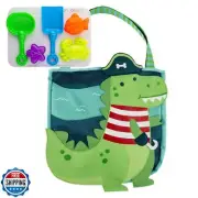 Stephen Joseph, Beach Tote with Sand Toys - Toddler and Baby Beach Toys, Trav