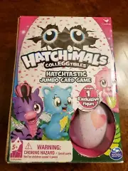 Hatchimals CollEGGtibles Jumbo Interactive Card Game & Exclusive EGG Bonus NEW