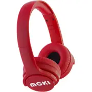 Moki Brites Wireless Headphones - Red