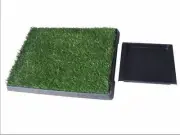 YES4PETS Indoor Dog Puppy Toilet Grass Potty Training Mat Loo Pad pad with 1 gra