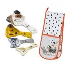 Davis & Waddell Measuring Spoons and Ulster Weavers Double Oven Glove