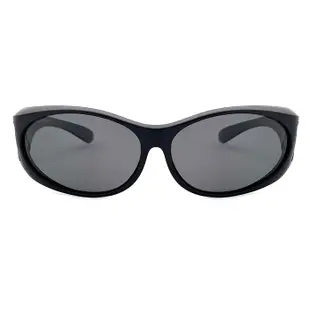 MIT偏光太陽眼鏡(可套式) 經典黑框 Polaroid套鏡 眼鏡族首選 抗UV400 防眩光反光 (4.4折)