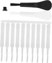 1 Set Efficient Cleaning Kit for Phone Ports Keyboards Reusable Small Brushes for Debris Removal Sturdy User Friendly Charging Tools Kit for Cell Phones and Computers