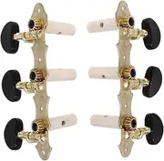 SECFOU Machine Heads Knobs Classical Guitar Tuning Pegs Set for Acoustic Guitars Easy Install Tuning Keys String Pegs