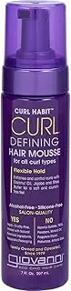 Giovanni Hair Mousse Curl Habit Curl Defining 207ml