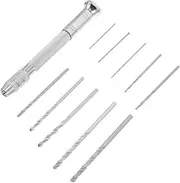 Ipetboom 1 Set Nail Punch Nail Film Clothes Rack Plugs Conditioner Spoons Accessories Brush Pe28 Knob Cap Element Connector Accessories Nail Art Extension Glue Alloy Silver