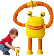 Telescopic Suction Cup Animals - Telescopic Shape Changing Frog Toy - Telescopic Suction Cup Animal Toy, Pop Tubes Sensory Toys for Toddler, Educational Fidget Girls
