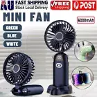 Portable USB Rechargeable Folding Hand held Fan Desk Cooler Cooling 5 mode Mini