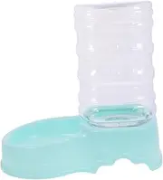Kisangel Automatic Pet Feeder Dispenser Cat Dog Water Dispenser Gravity Feeder Sky Blue