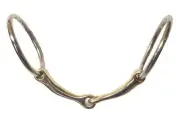 German Silver Loose Ring Snaffle Bit 14 mm thickness